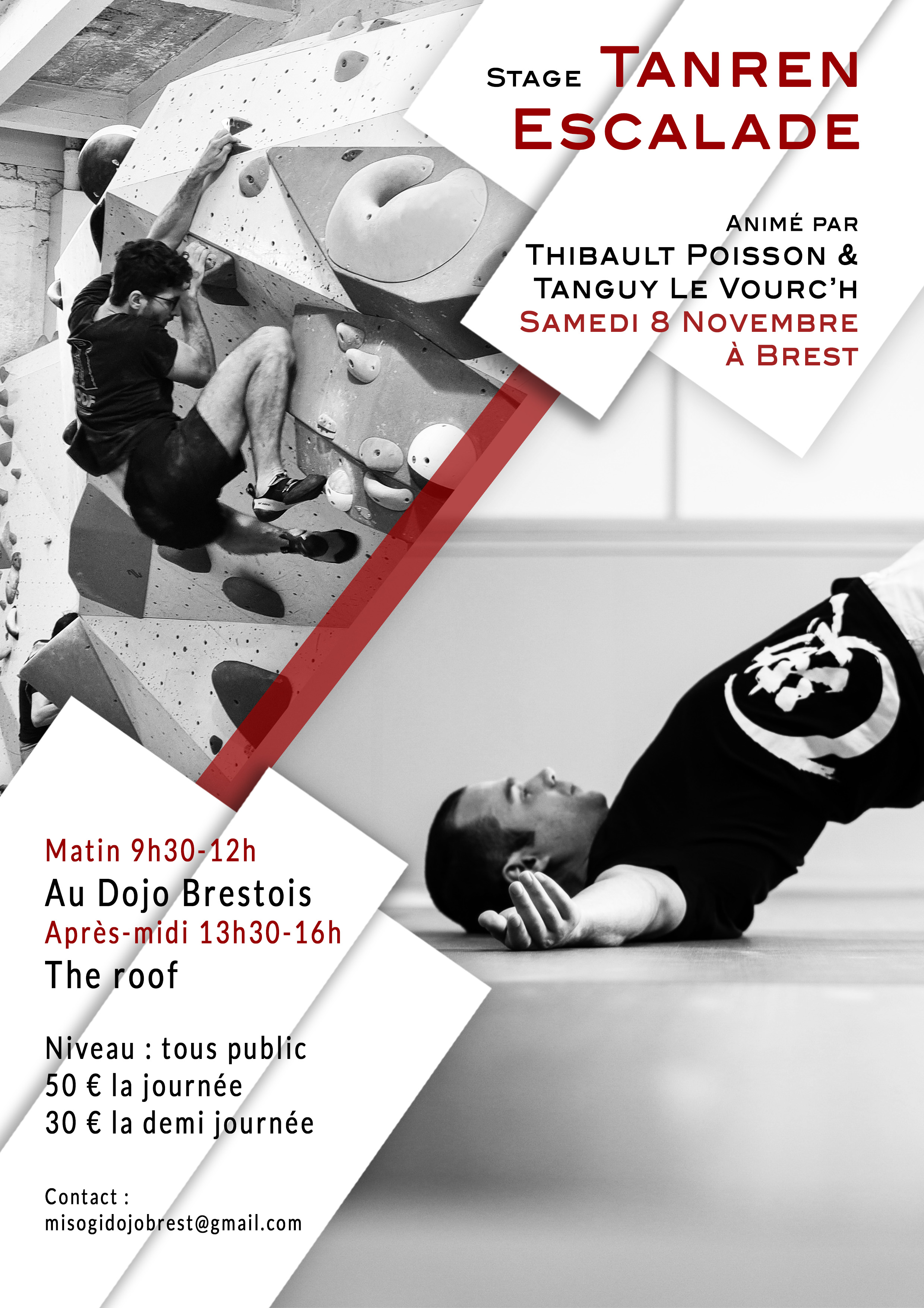 Stage Tanren Escalade à Brest