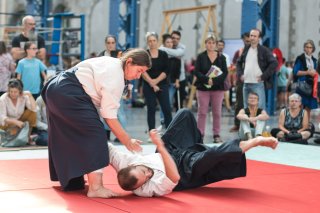 Démonstration d'Aikido aux Capucins à Brest