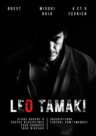 Léo Tamaki à Brest Kishinkai Aikido : l'affiche du stage