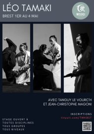 Stage Kishinkai Aïkido avec Léo Tamaki à Brest